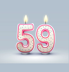 Happy Birthday Years 59 Anniversary