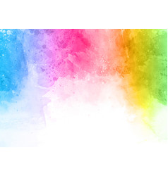 Rainbow Coloured Watercolour Texture Background