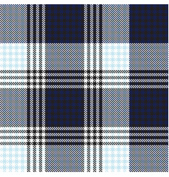 Sky Blue Ombre Plaid Textured Seamless Pattern