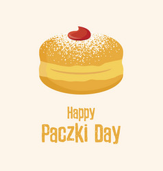 Happy Paczki Day Icon