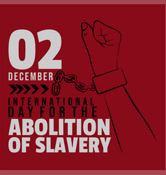 International Day For Abolition Slavery