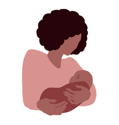 African American Mother Breastfeeding Infant