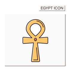 Ankh Color Icon