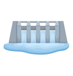 Stream Hydro Power Icon Cartoon Factory