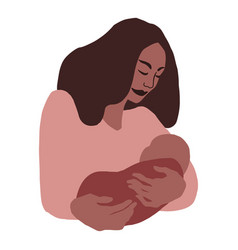 African American Mother Breastfeeding Infant