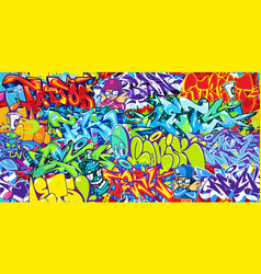 Trendy Urban Style Hiphop Graffiti Street Art