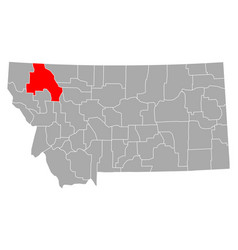 Map Flathead In Montana