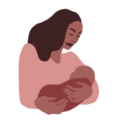 African American Mother Breastfeeding Infant