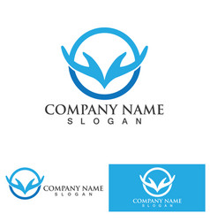 Hand Care Logo Template Icon Business