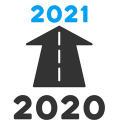 2021 Future Road Flat Icon