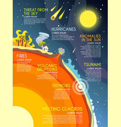 Natural Disaster Infographics Disaster