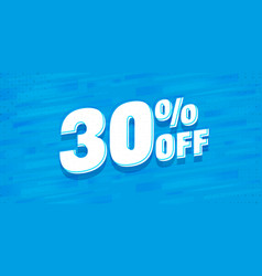 30 Percent Off Sale Banner Marketing Template