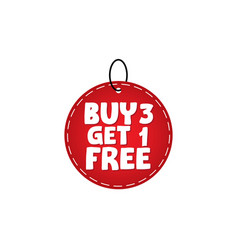 Buy 3 Get 1 Free Sale Banner Design Template