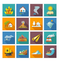 Natural Disaster Icons Disaster Icons