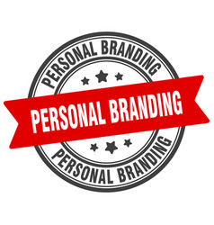 Personal Branding Stamp Label