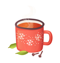 Cozy Winter Spiced Tea Or Grog With With Cardamom