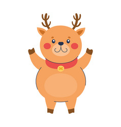 Cute Reindeer Christmas Character