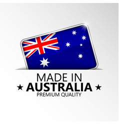 Made In Australia Graphic And Label