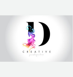 D Vibrant Creative Leter Logo Design