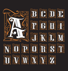 A To Z Art Nouveau Typologo 4000px