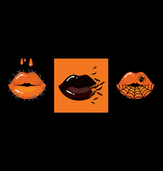 Halloween Lips Set