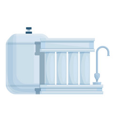 Osmosis Cleaning Icon Cartoon Reverse