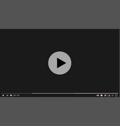 Youtube Video Player Template