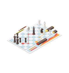 Business Chess Strategy Composition