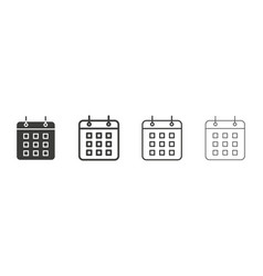 Calendar Icon Set