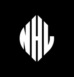 Nhl Circle Letter Logo Design