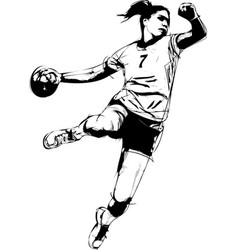 Woman Handball