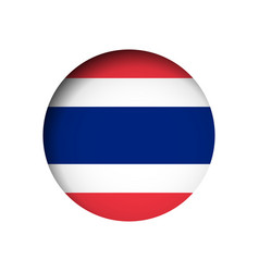 Circle Flag Of Thailand