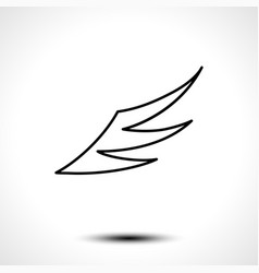 Wing Line Icon