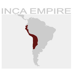 Map Of The Inca Empire