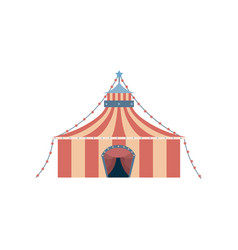 Dull Red Circus Tent