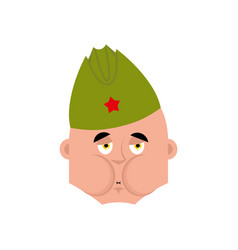 Soviet Soldier Sick Nausea Emoji Retro Russian