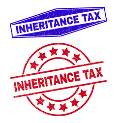 Inheritance Tax Scratched Badges In Round