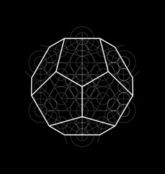 Dodecahedron From Metatrons Cube Sacred Geometry