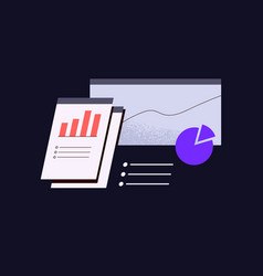 Business Analytic Report Infographic-diagram