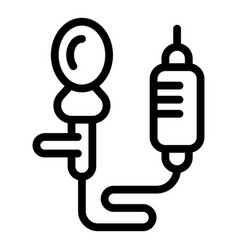 Lavalier Pocket Microphone Icon Outline