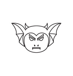 Cartoon Bats Icon Logo