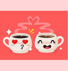 Cartoon Coffee Cup Cups For Men And Women