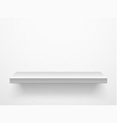 Realistic White Shelf Home Or Office Furniture