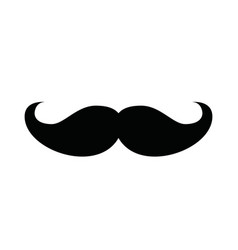 Silhouette Mustache Or Moustache Icon Design