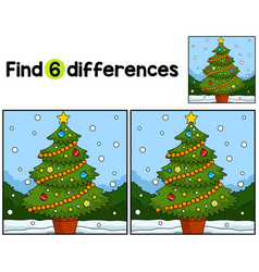 Christmas Tree Find The Differences