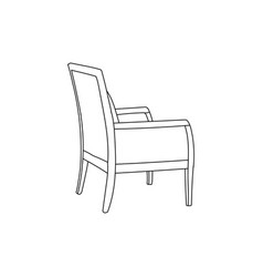 Minimalist Furniture Logo With Sofa Chair