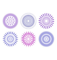 Radial Circle Elements