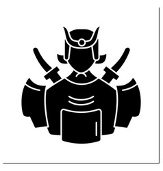 Samurai Glyph Icon