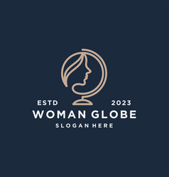 Woman Globe