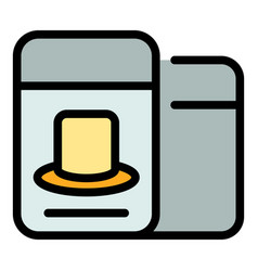 New Cigar Lighter Icon Flat